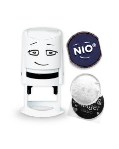 NIO Stamp with Ink Pad - NOBLE BLUE