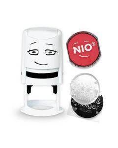 NIO Stamp with Ink Pad - BRAVE RED